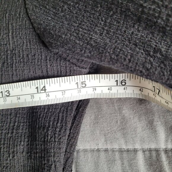 Standard James Perse Womens Black Slub Cotton Jersey Top Size 3 M/L Long Sleeve - Picture 5 of 8